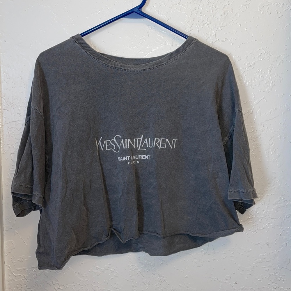 Cropped saint Laurent
